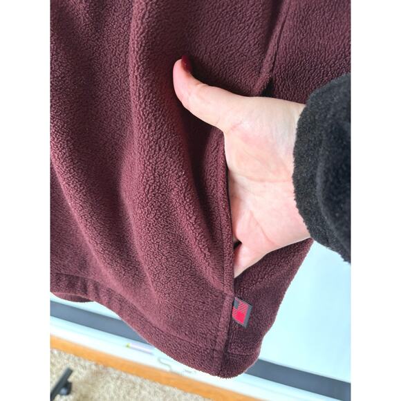 Woolrich Red Fleece Hiking Vest Cabin Hunting Camping Outdoors Men’s XL - Picture 5 of 6